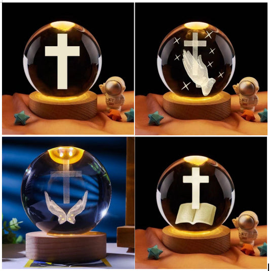 Luminous Crystal Ball Night Light