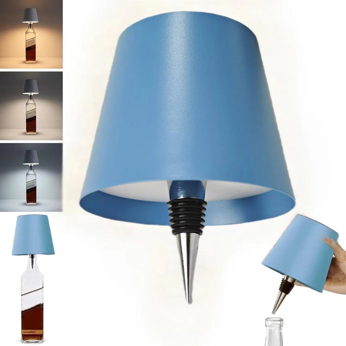 LED Rechargeable Wine Bottle Lamp