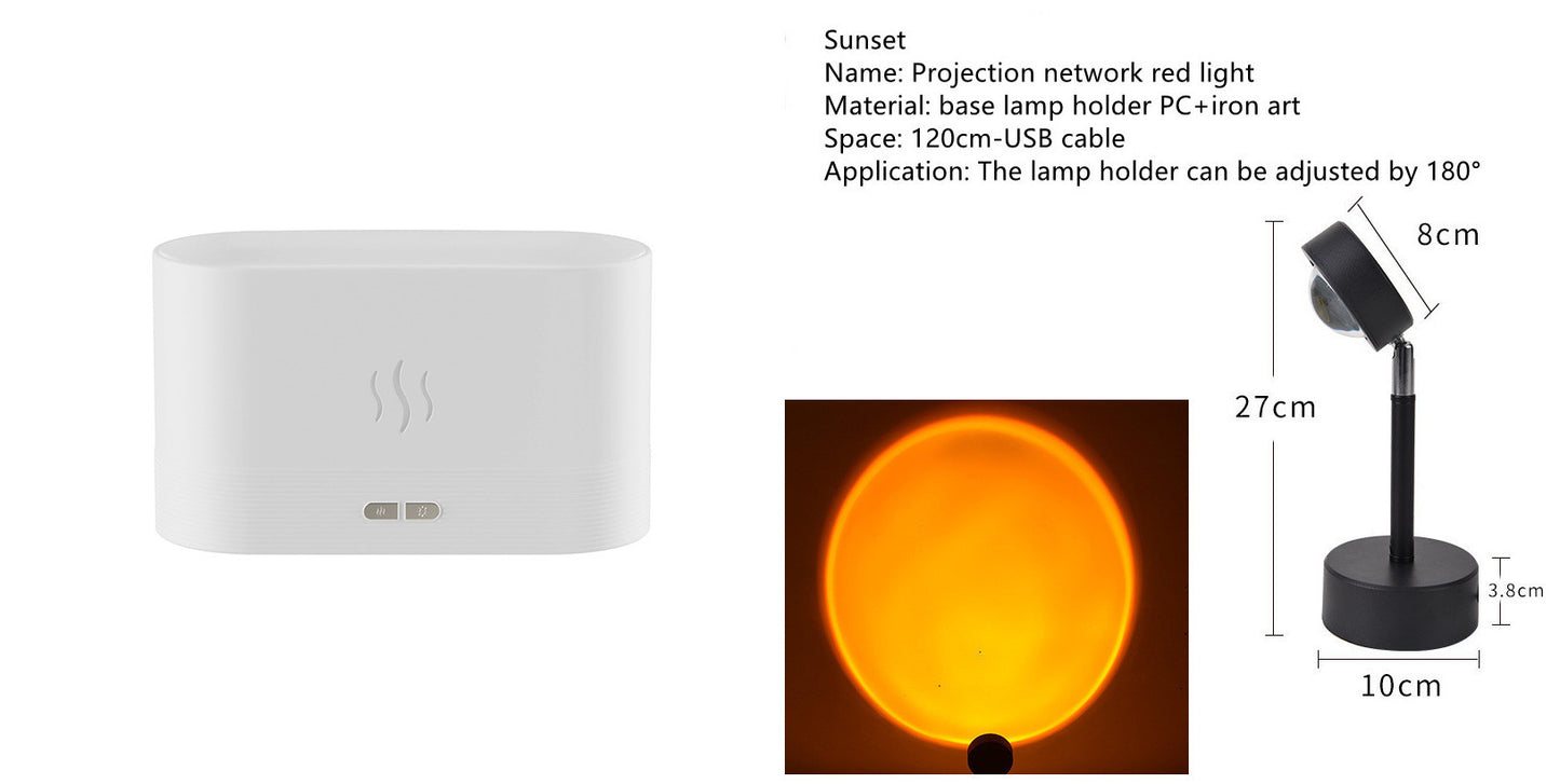 Flame Light Aromatherapy Mist Diffuser