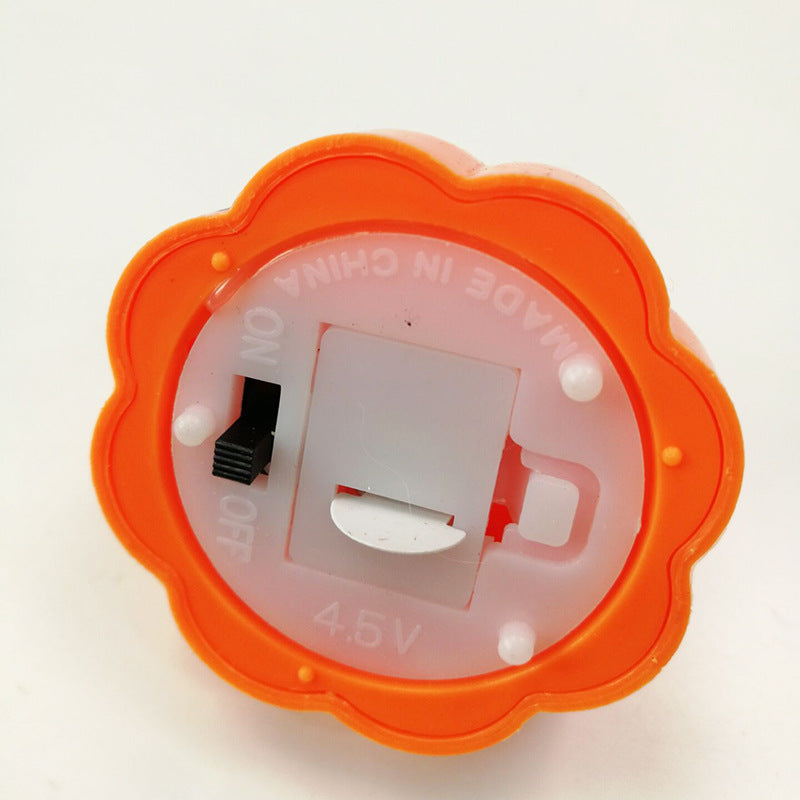 Halloween Pumpkin Lantern Ghost Festival Decoration Props Led Electronic Candle Light Party Supplies Luminous Night Light Wind Lamp