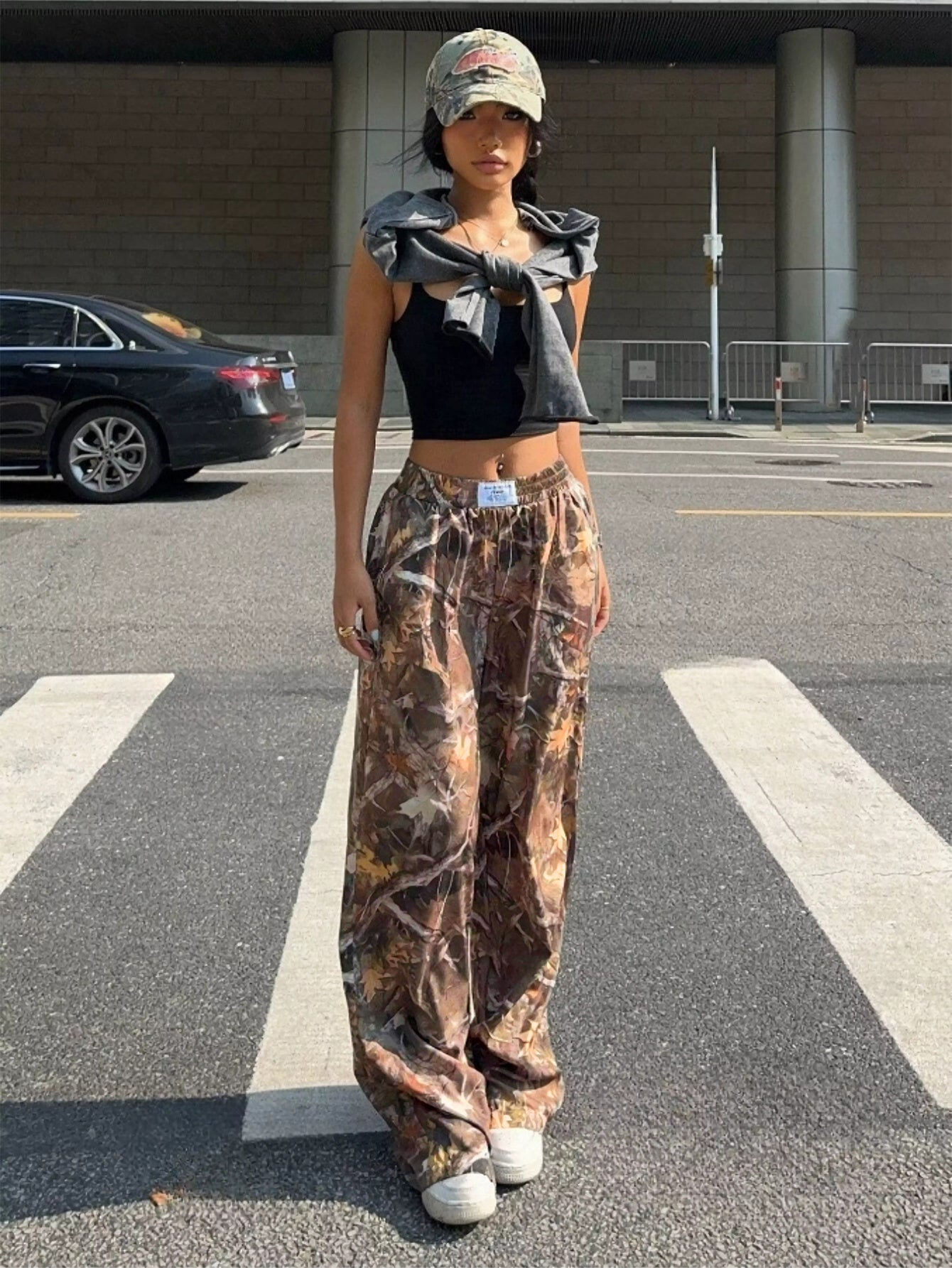 Y2K Camouflage Multi-pocket Cargo Pants