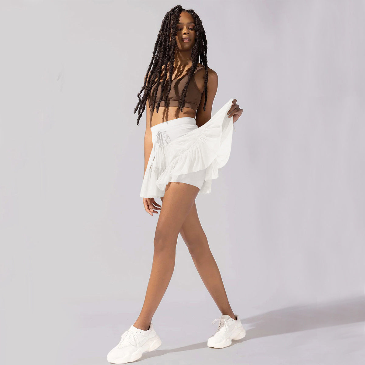 Lace-up Summer Safety Skirt