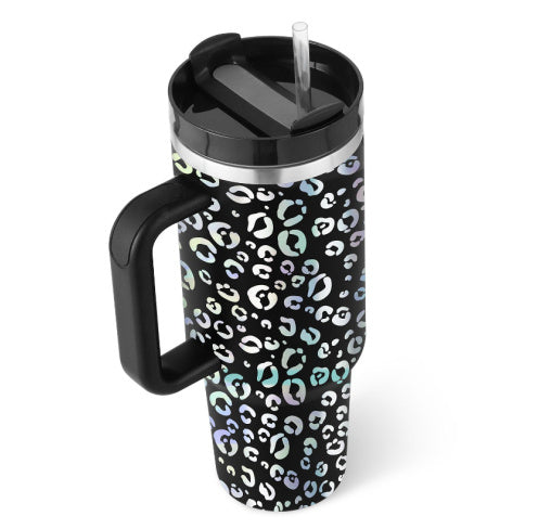 40 Oz Insulated Tumbler With Straw