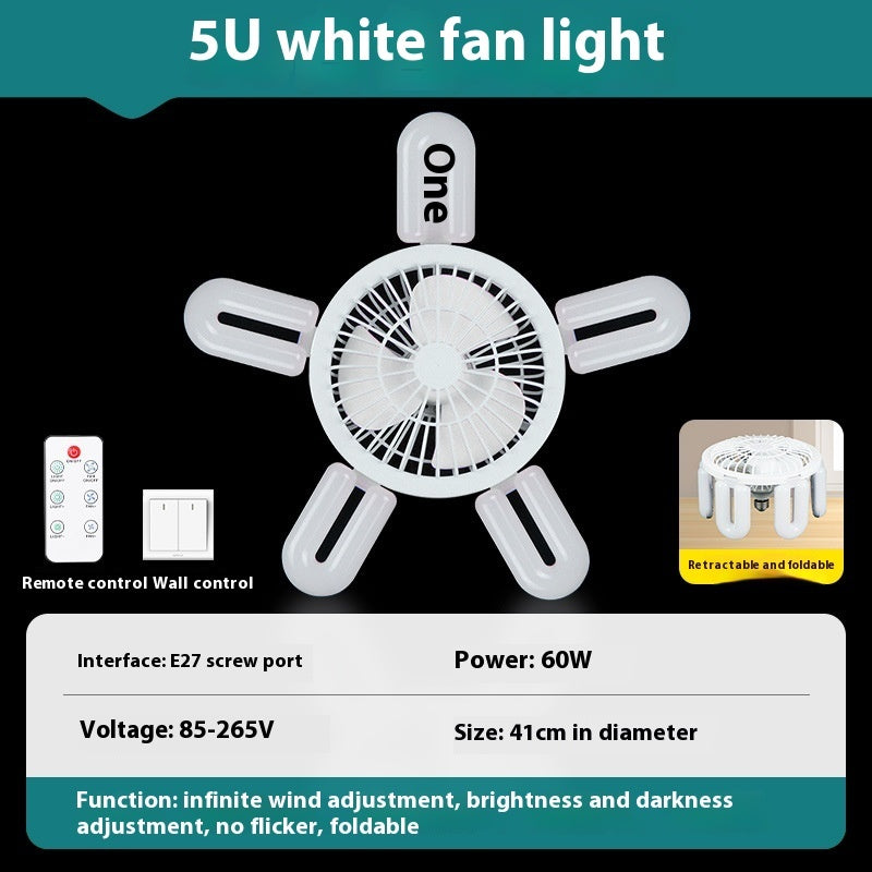 Smart E27 Screw Fan Ceiling Lamp