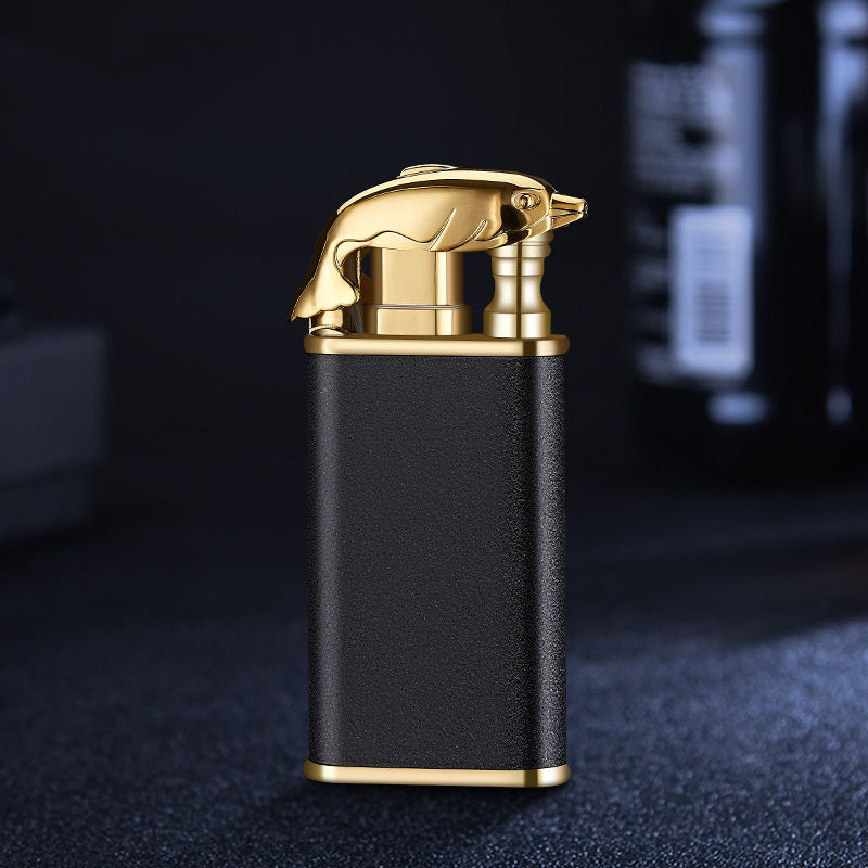 Double Flame Metal Windproof Lighter