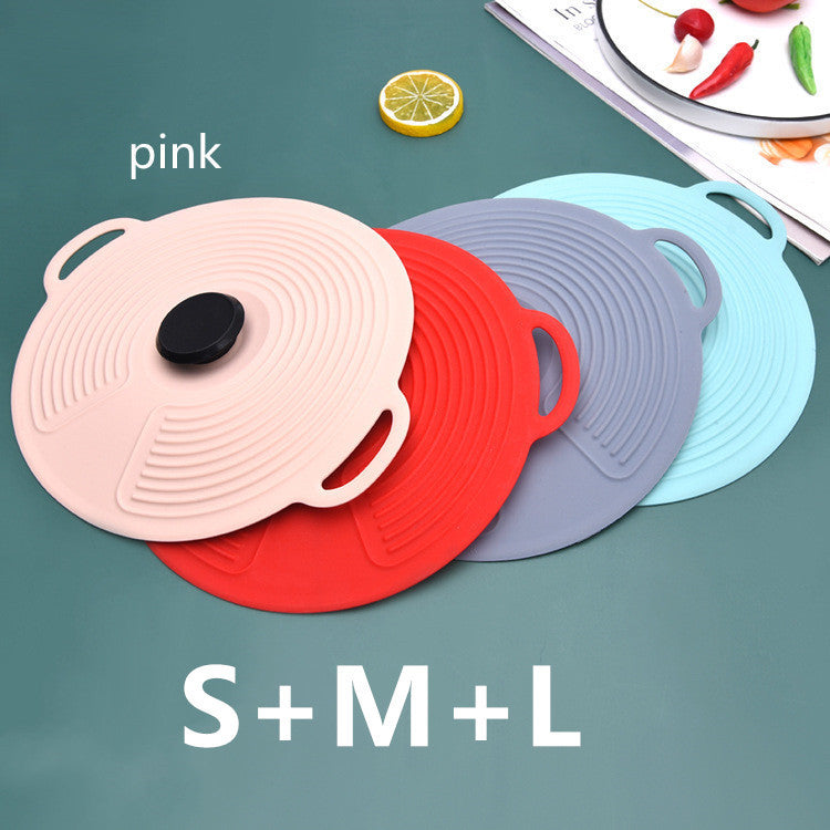 Silicone Spill-Proof Food Cover