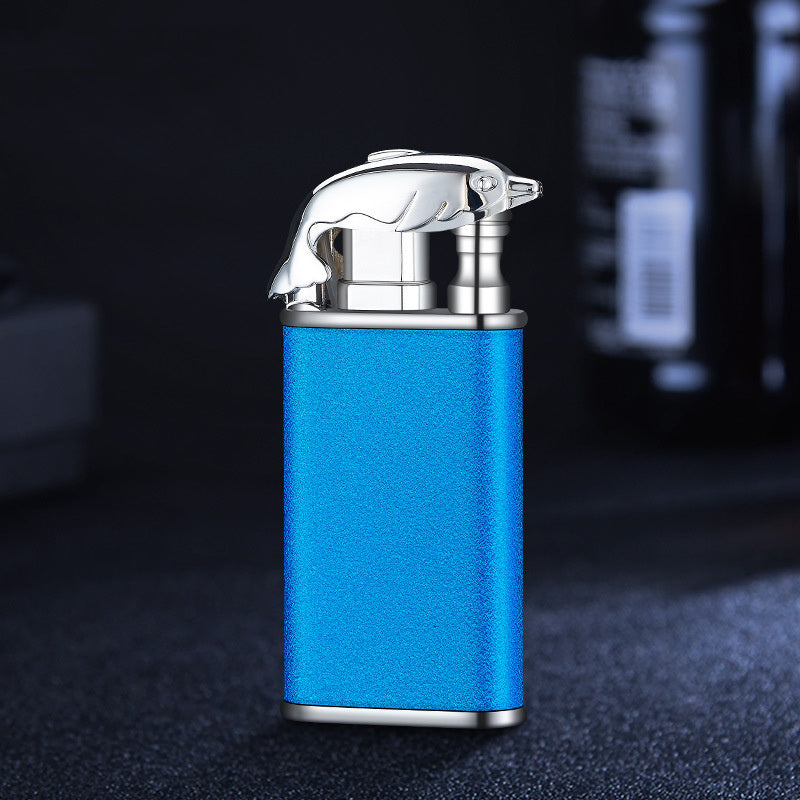 Double Flame Metal Windproof Lighter