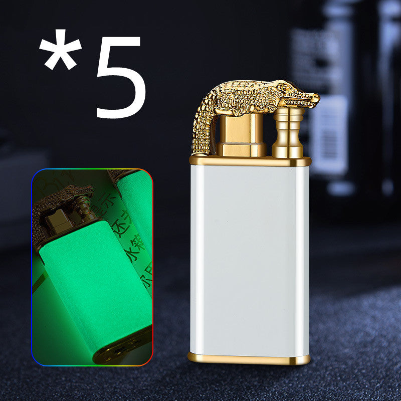 Double Flame Metal Windproof Lighter