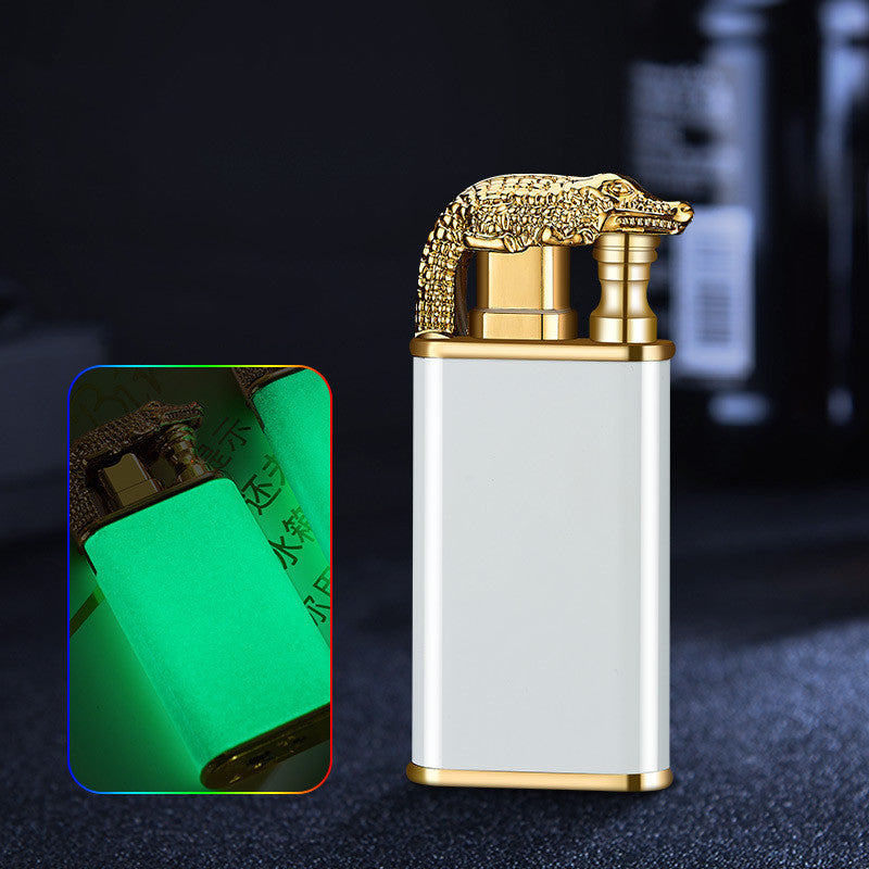 Double Flame Metal Windproof Lighter