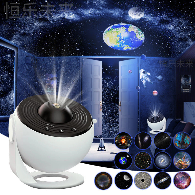 360° Starry Galaxy Projector Lamp