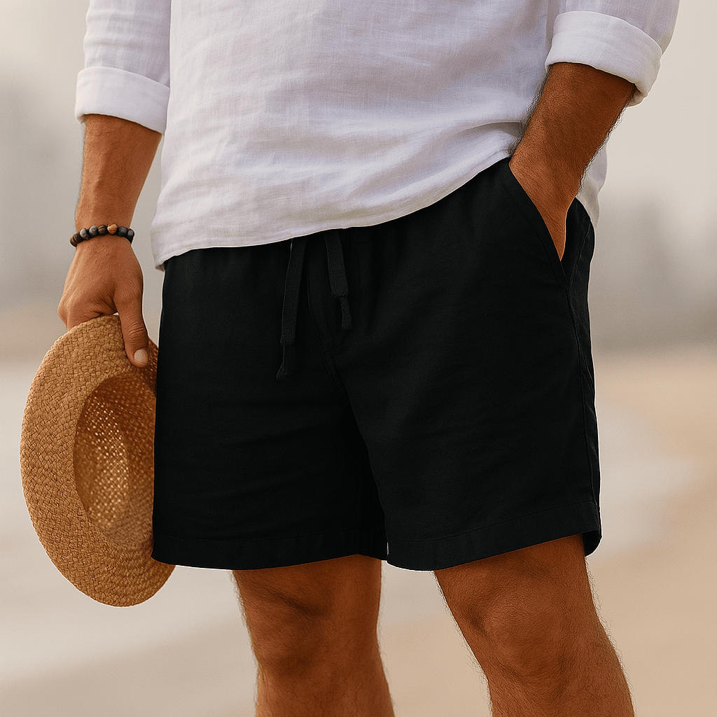 Barbados Coastal Linen Shorts