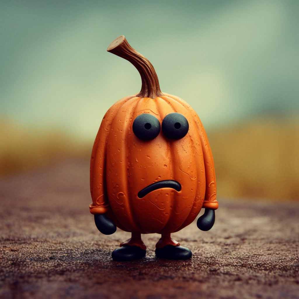 Cartoon Cross-border Large Halloween Pumpkin Outdoor Decoration Home Furnishings Party Pumpkin Resin Crafts Cute Cartoon