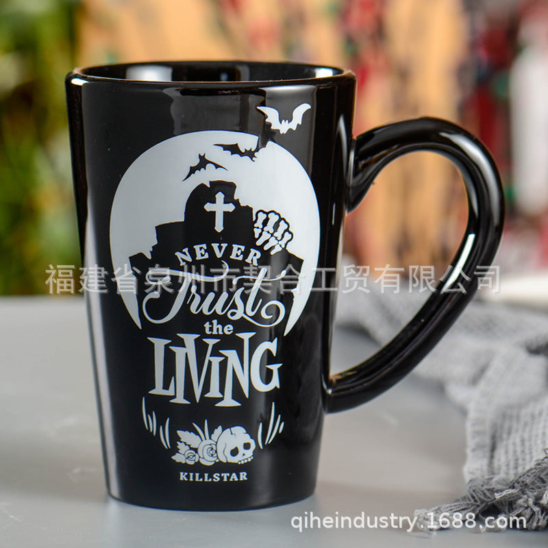 Unicorn Ceramic Coffee Mug Funny Halloween Cartoon Mug Student Cute Gift Cup