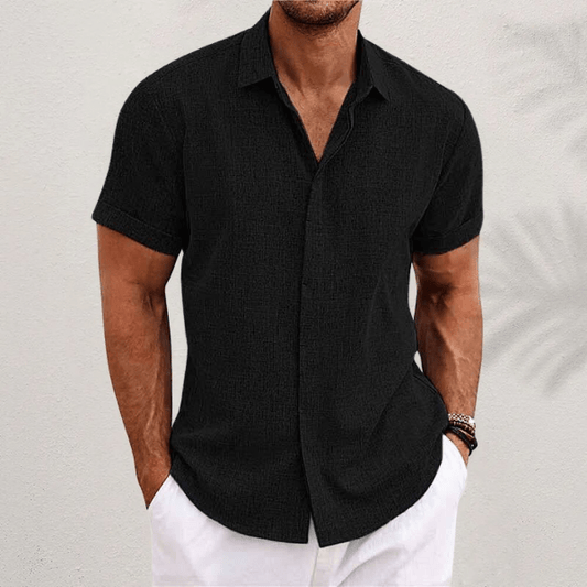 Aleandro Classic Linen Shirt