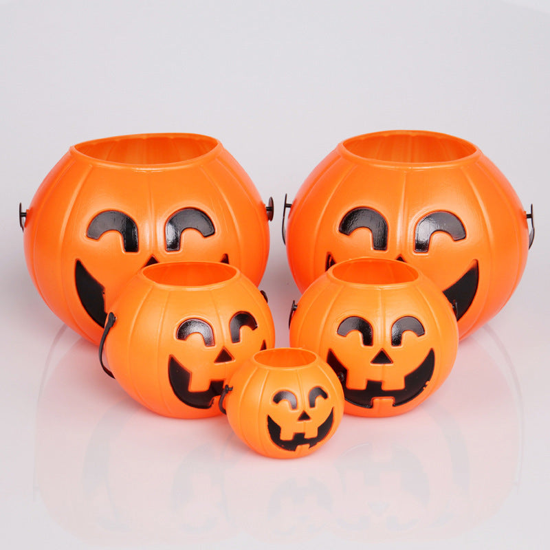 Halloween Pumpkin Bucket Party Decor