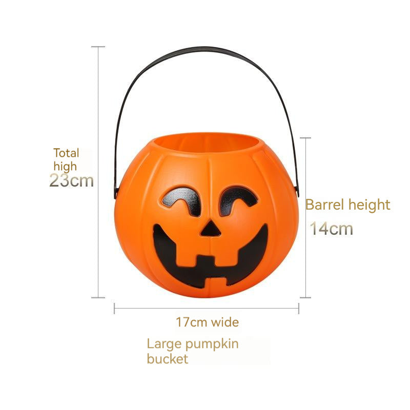 Halloween Pumpkin Bucket Party Decor