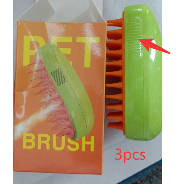 3-in-1 Steamy Pet Brush