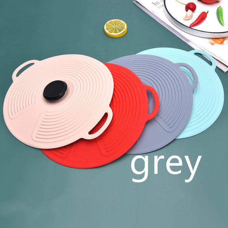 Silicone Spill-Proof Food Cover