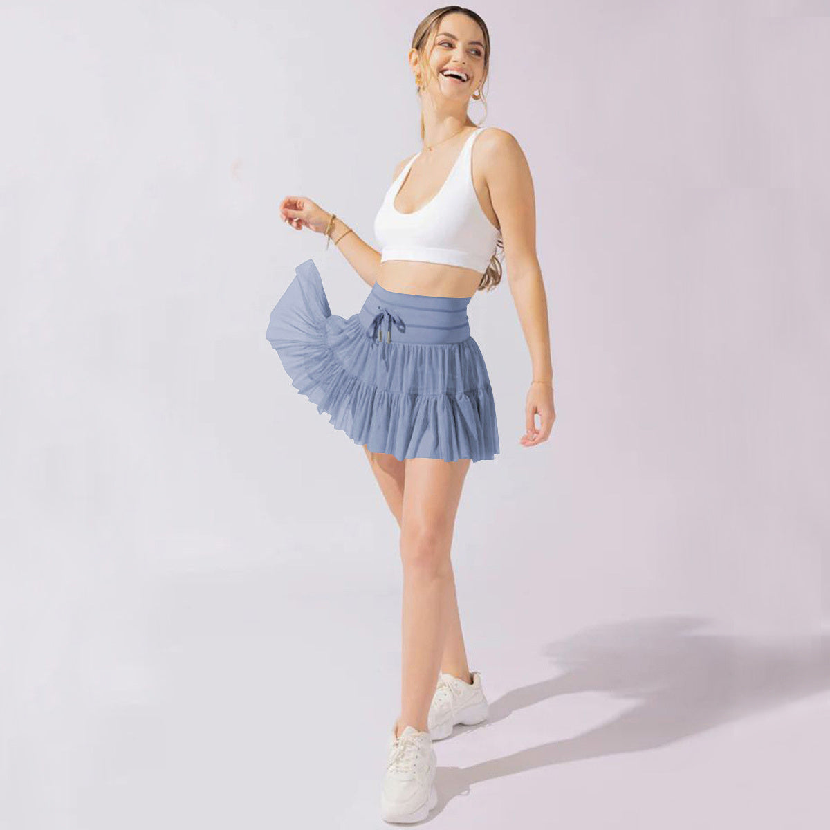 Lace-up Summer Safety Skirt