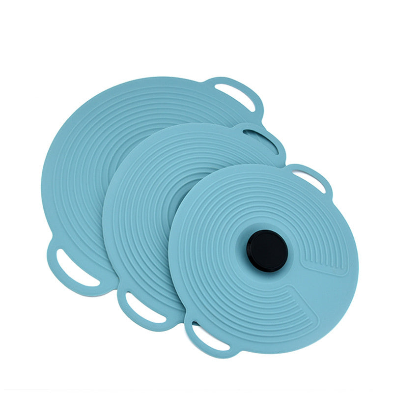 Silicone Spill-Proof Food Cover