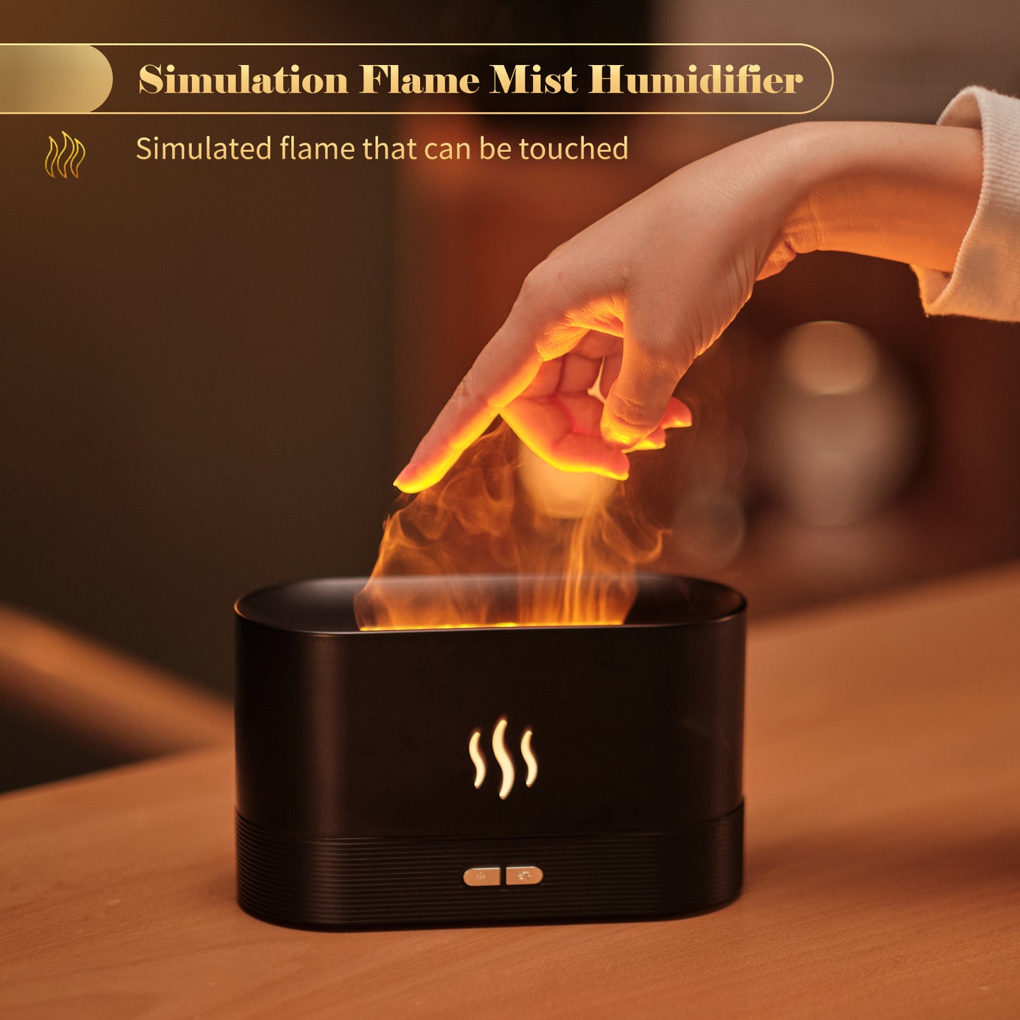 Flame Light Aromatherapy Mist Diffuser