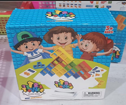 Balance Stacking Tower Block Game