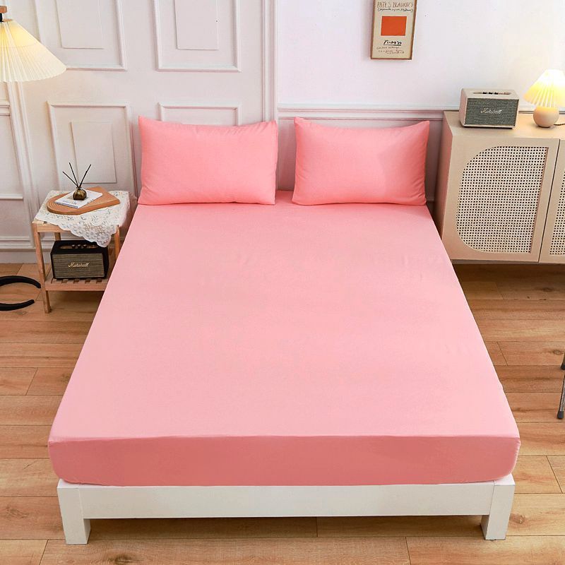 Cotton Fitted Sheet Pillow Case