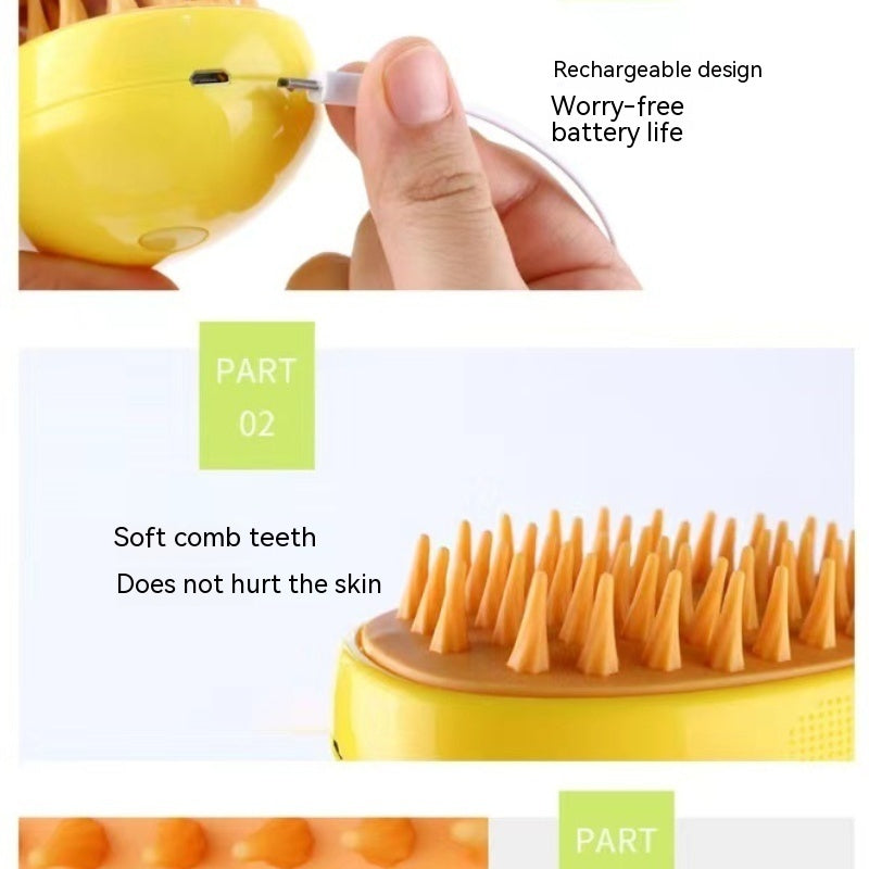 3-in-1 Steamy Pet Brush
