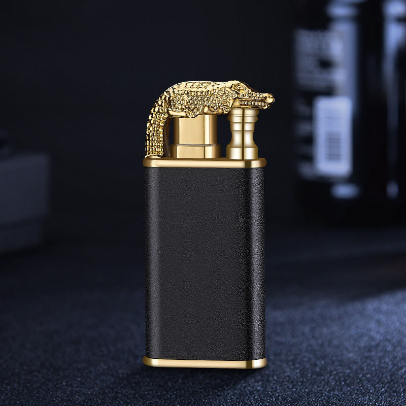 Double Flame Metal Windproof Lighter