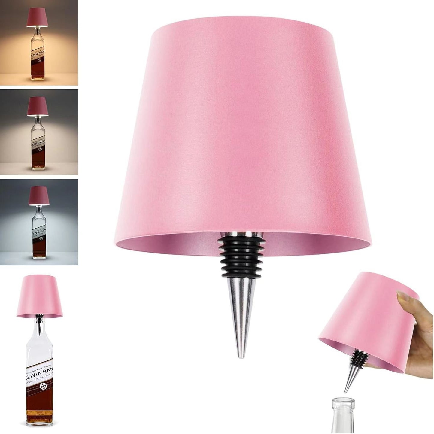 LED Rechargeable Wine Bottle Lamp