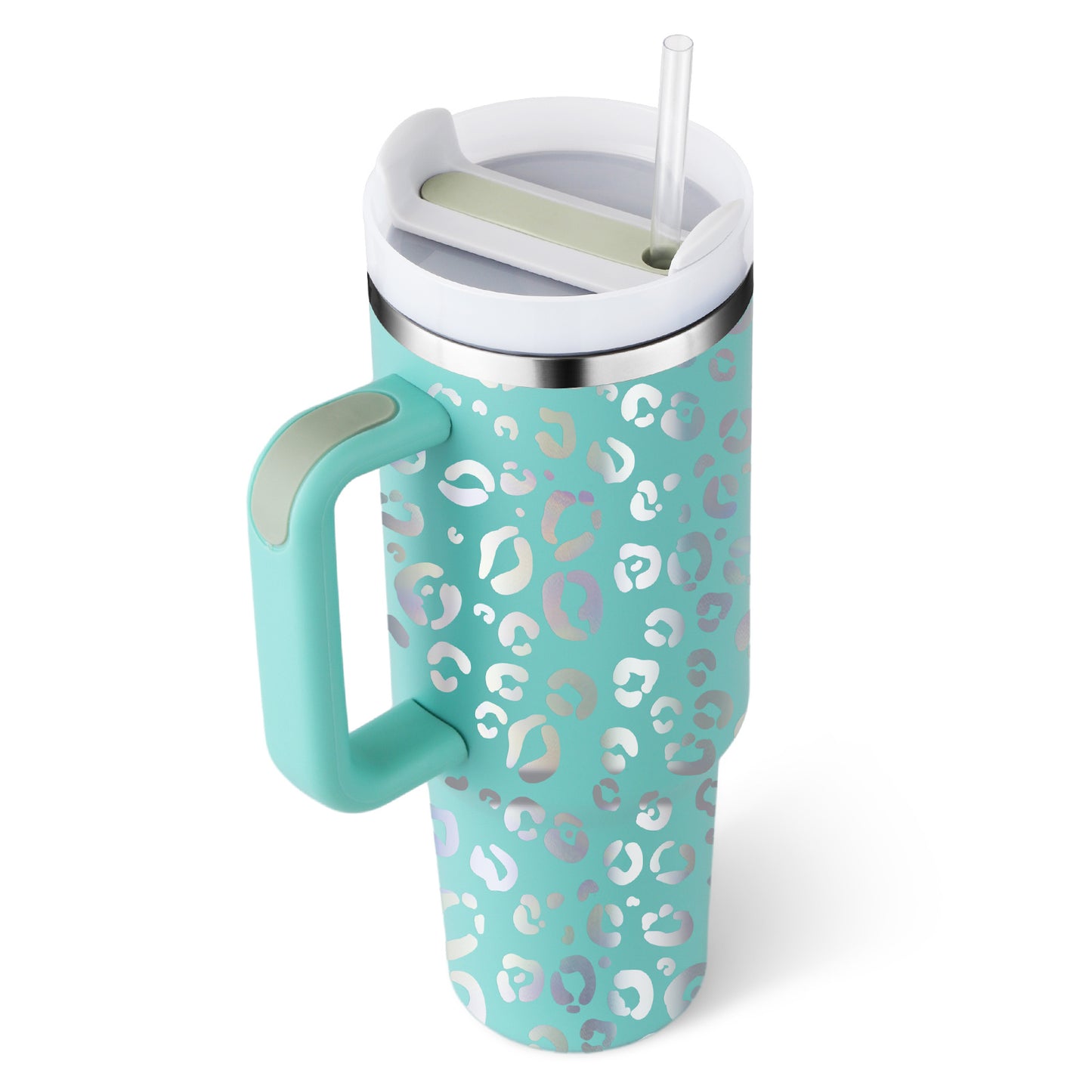 40 Oz Insulated Tumbler With Straw