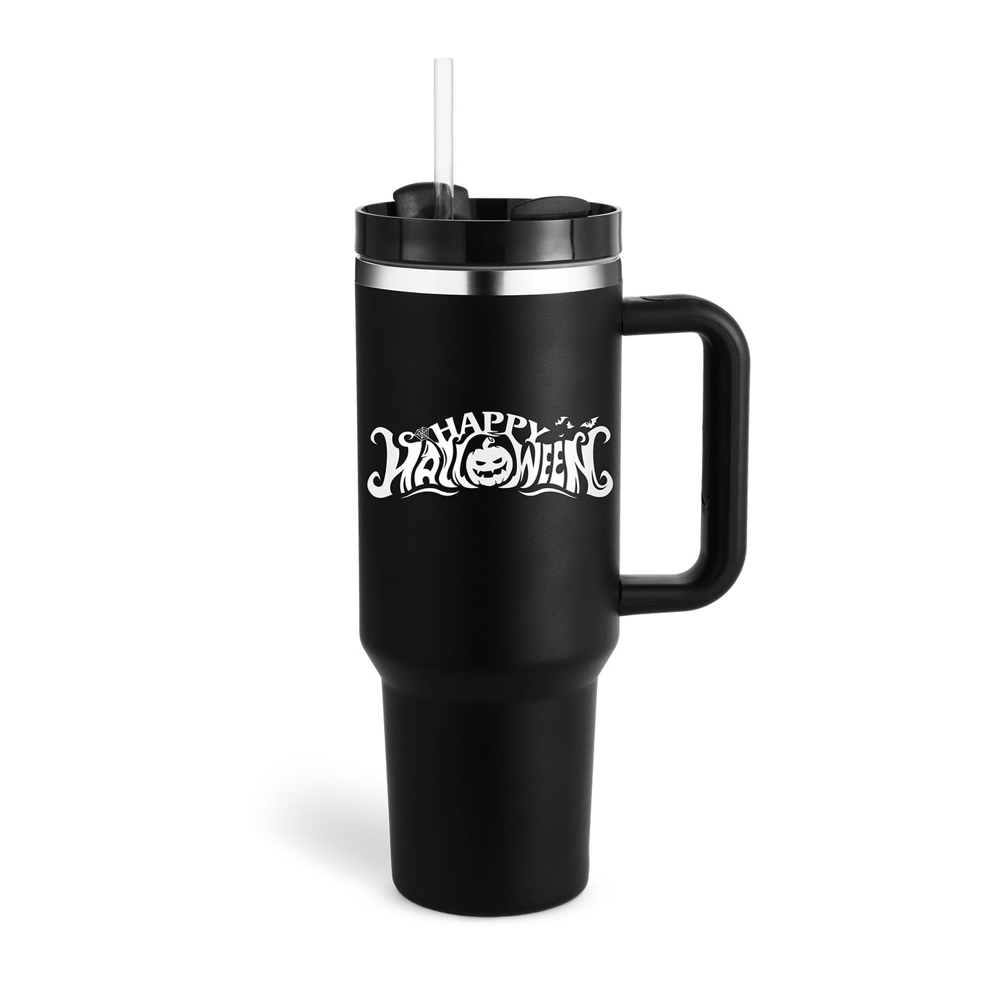 40 Oz Insulated Tumbler With Straw