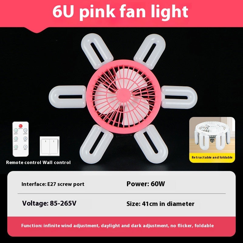Smart E27 Screw Fan Ceiling Lamp