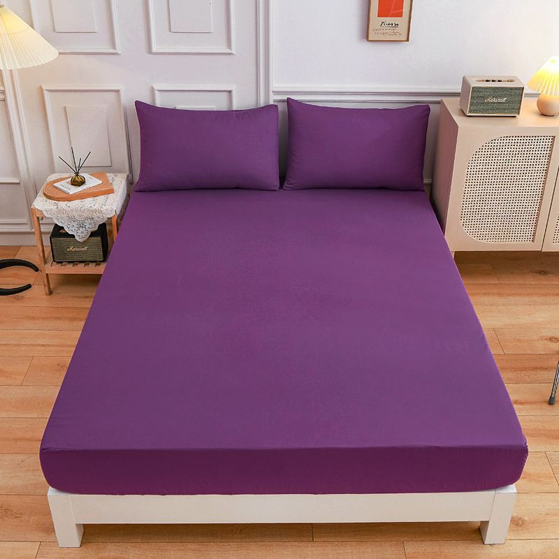 Cotton Fitted Sheet Pillow Case