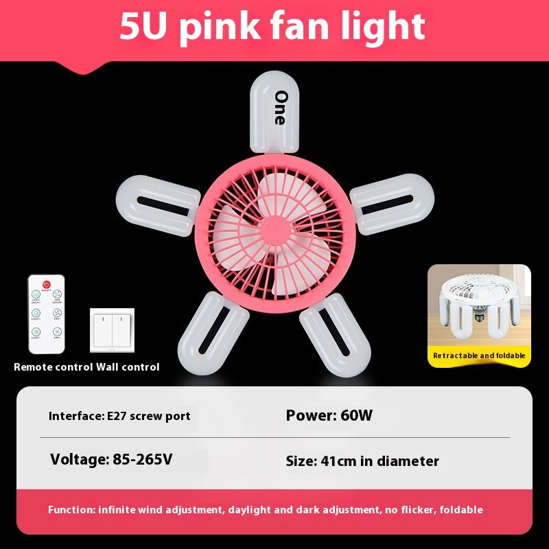 Smart E27 Screw Fan Ceiling Lamp