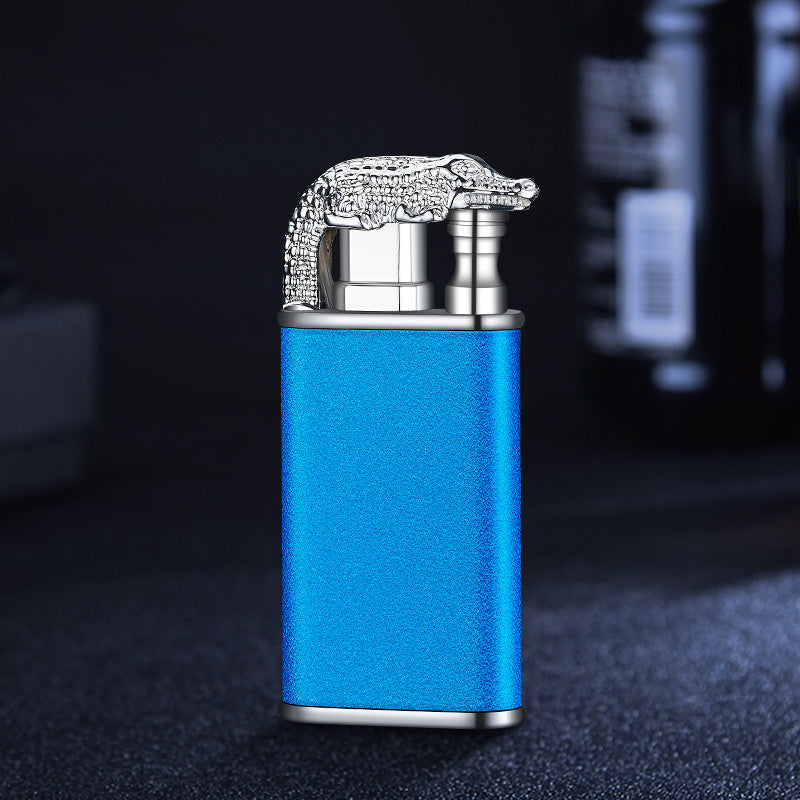 Double Flame Metal Windproof Lighter
