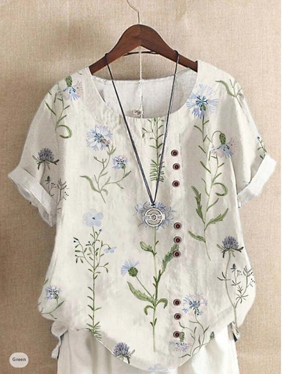 Noelle Bloom Cotton Blouse