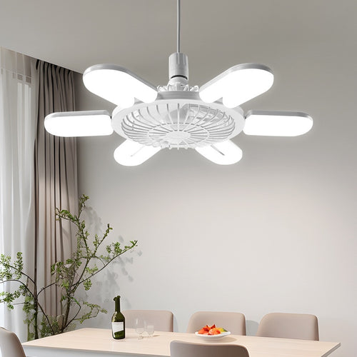 Smart E27 Screw Fan Ceiling Lamp