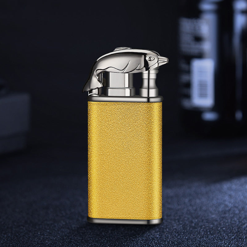 Double Flame Metal Windproof Lighter