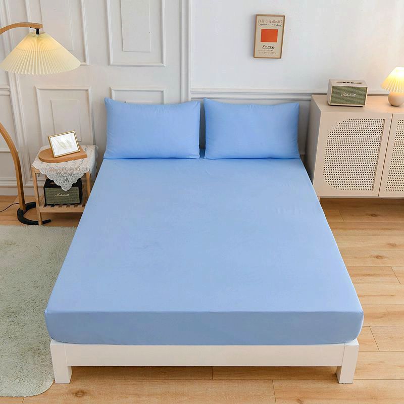 Cotton Fitted Sheet Pillow Case