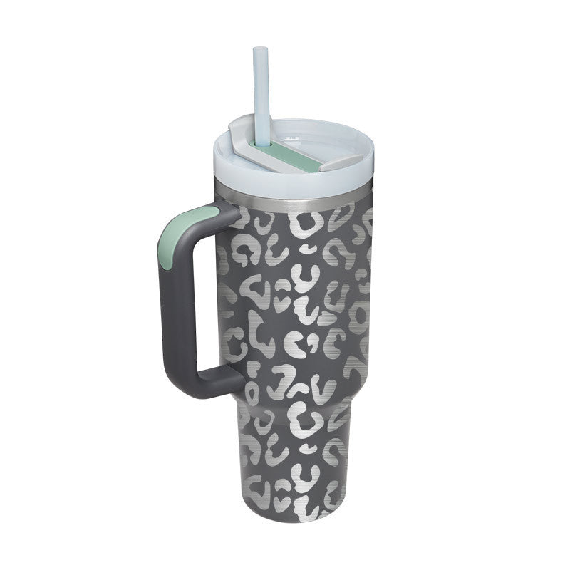 40 Oz Insulated Tumbler With Straw