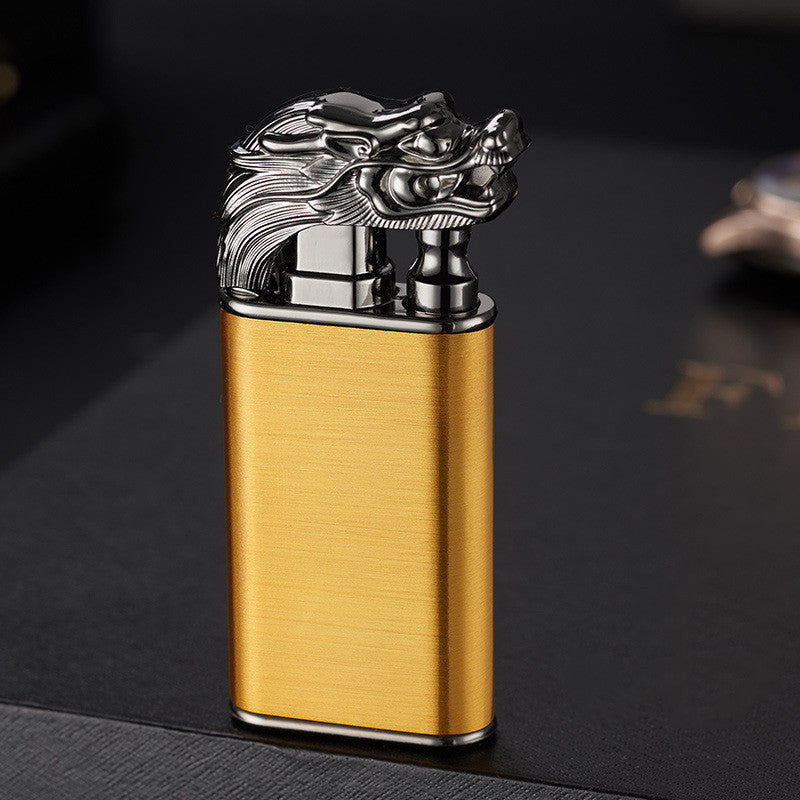 Double Flame Metal Windproof Lighter