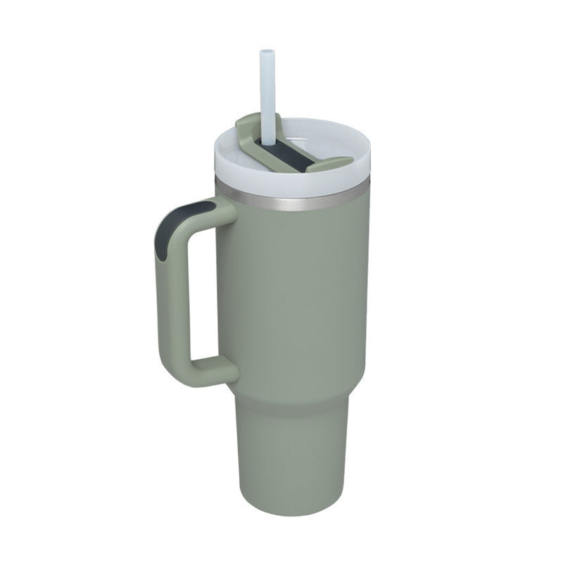 40 Oz Insulated Tumbler With Straw
