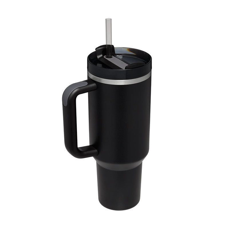 40 Oz Insulated Tumbler With Straw