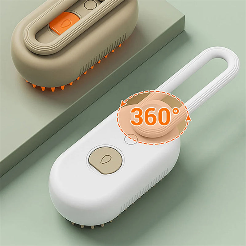 Steamy 3-in-1 Pet Brush