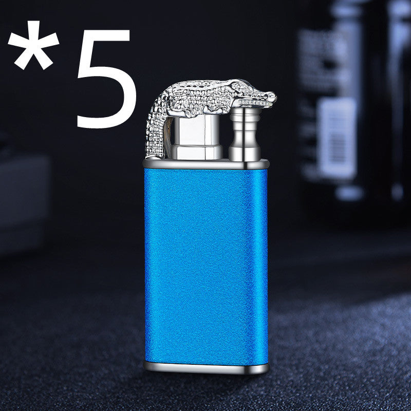 Double Flame Metal Windproof Lighter