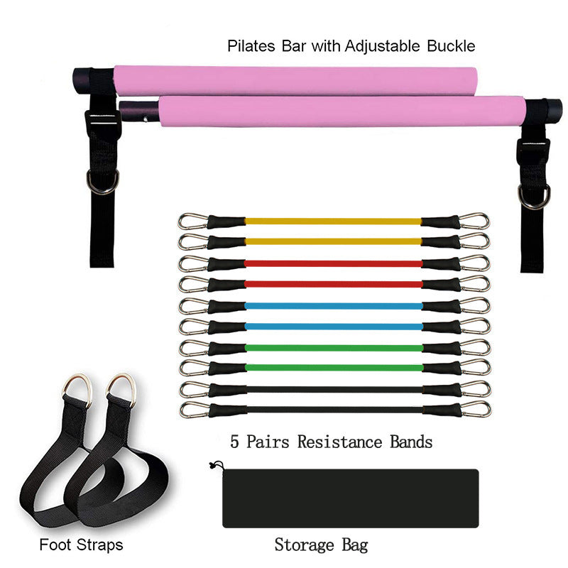 Portable Yoga Pilates Resistance Bar