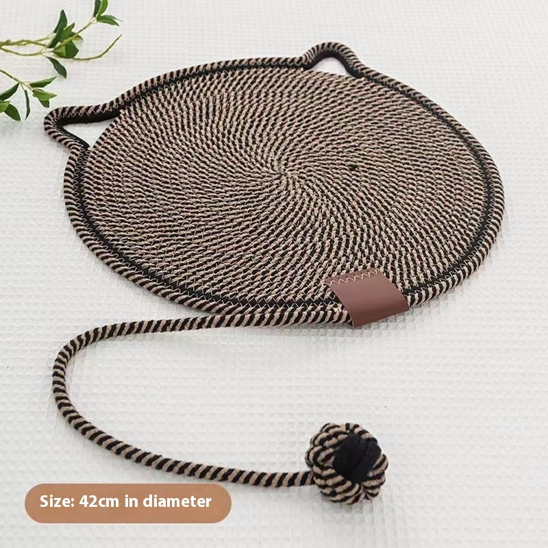 Braided Cotton Cat Scratching Mat