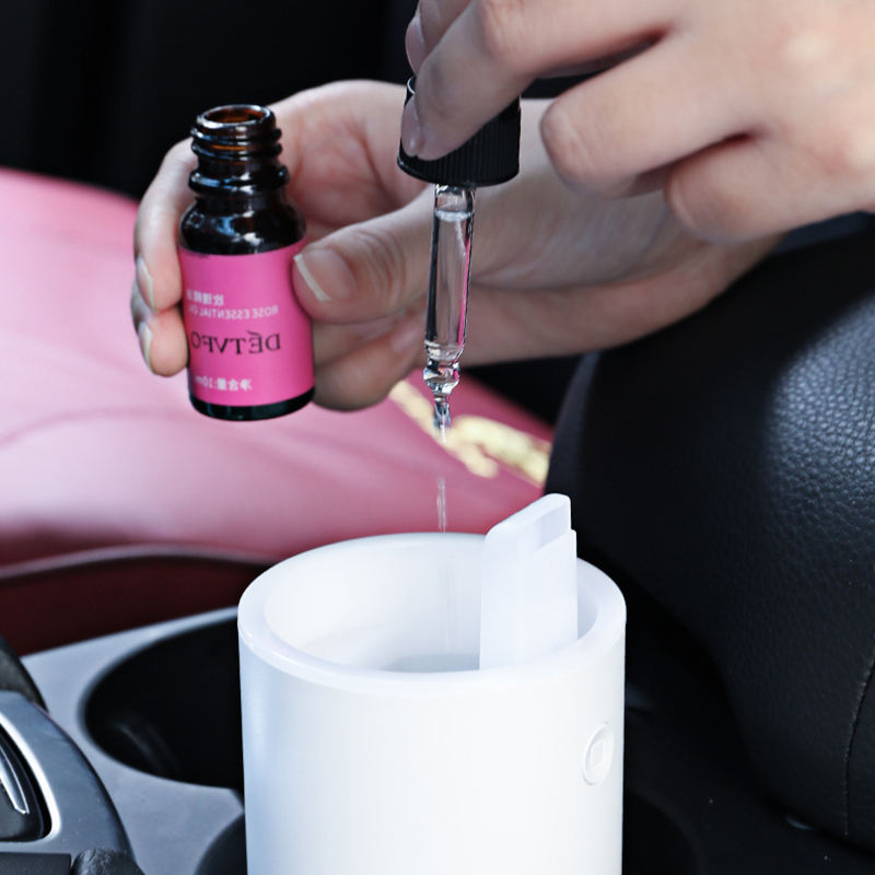 Car Aroma Ultrasonic Humidifier Diffuser
