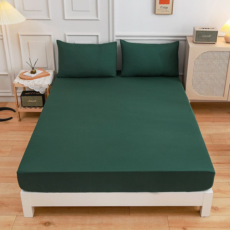 Cotton Fitted Sheet Pillow Case